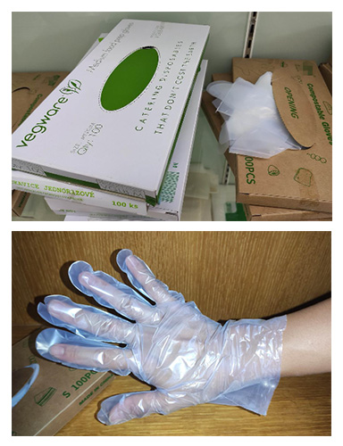 Gants alimentaires compostables - COREDIS PROTECTIONS